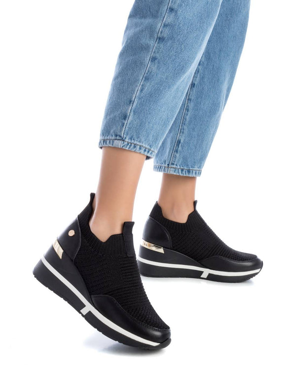 Sneakers slip-on donna xti black 143084