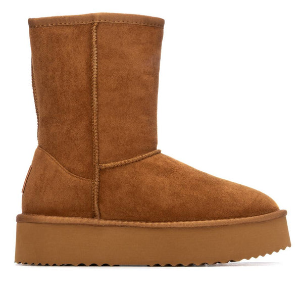 Stivale platform donna xti camel 144339