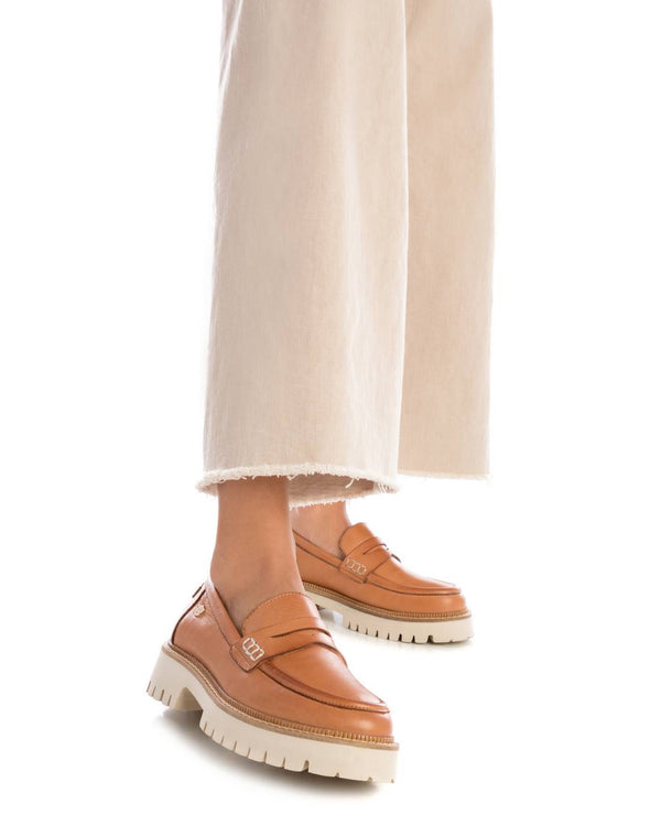 Mocassino donna carmela pelle camel 161309
