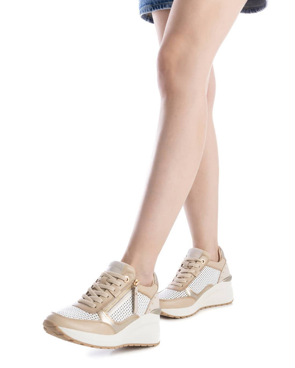 Sneakers donna carmela pelle beige 162266