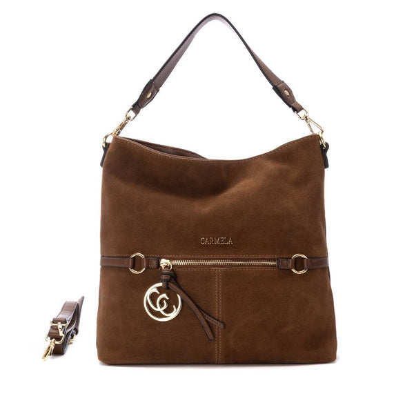 Borsa a spalla da donna pelle e camoscio carmela 186175