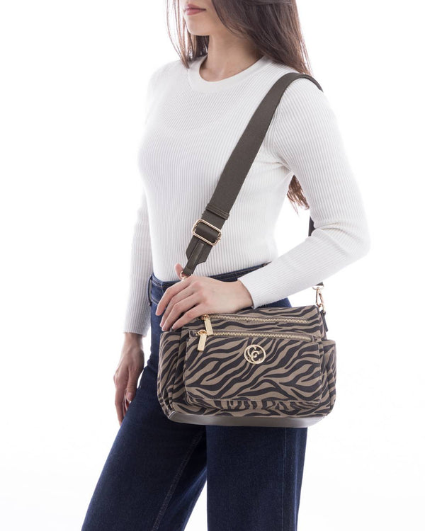 Borsa a tracolla da donna pelle scamosciata carmela 186187