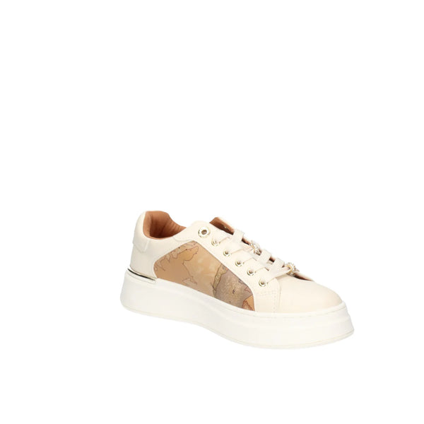 Sneakers donna platform alviero martini 1ᴬ classe off white/geo beige 2261 0289