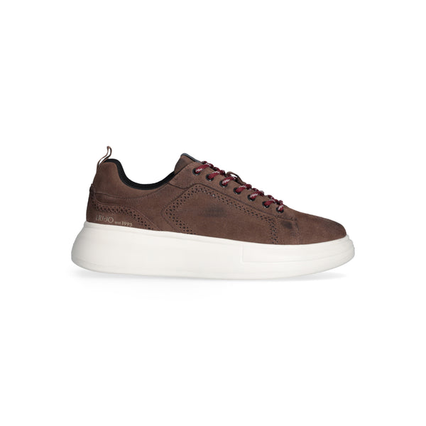 Sneakers uomo liu jo camoscio brown big05