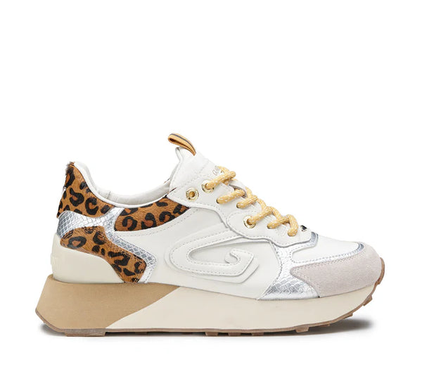 Sneakers donna guardiani leopard off white woody 4537 agw453701