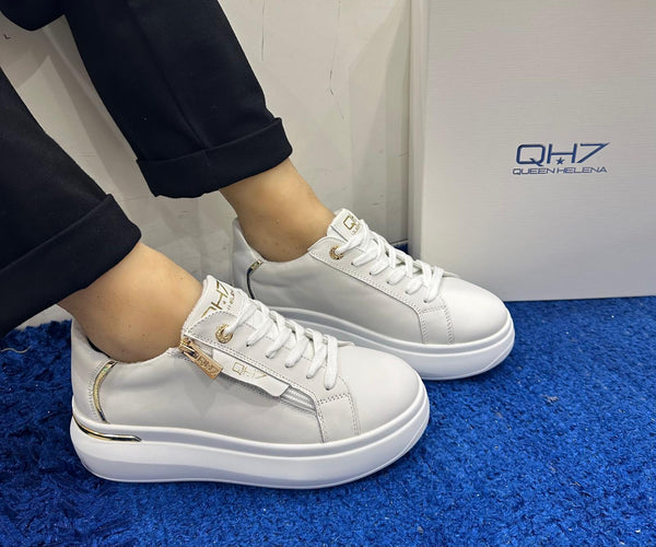 Sneakers donna queen helena white qh9001