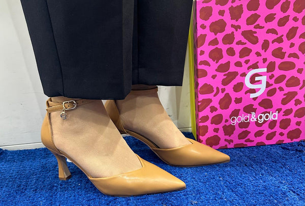 Décolleté donna gold&gold camel gp592