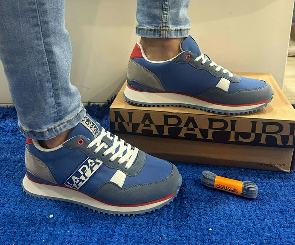 Sneakers uomo napapijri azure blue s5cosmos01/nyp