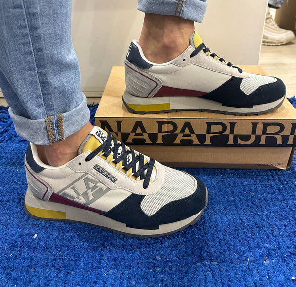 Sneakers uomo napapijri white/navy s5virtus02/nys