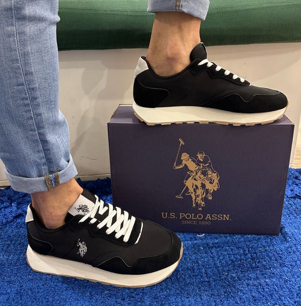 Sneakers uomo u.s. polo assn. nera alexis004blk