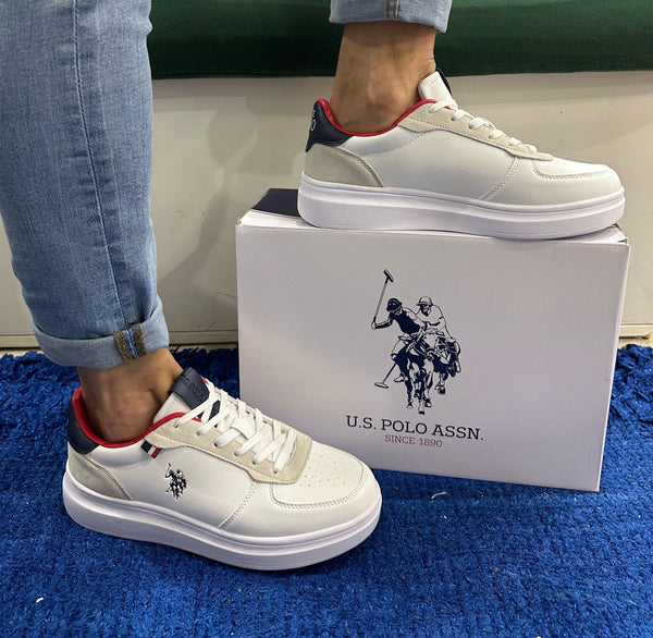 sneakers uomo u.s. polo assn. white cody009-whi