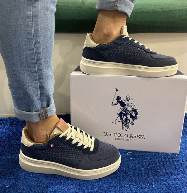 Sneakers uomo u.s. polo assn. blu navy cody009b-dbl003