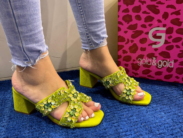 Scalzato donna gold&gold verde gv26