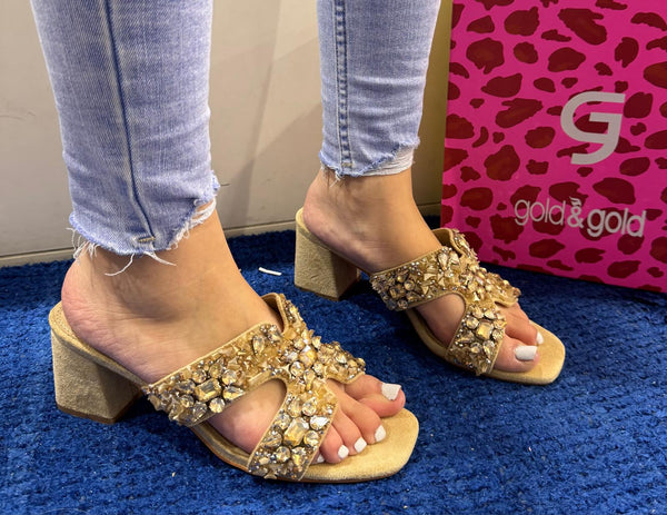 Scalzato donna gold&gold beige gv26
