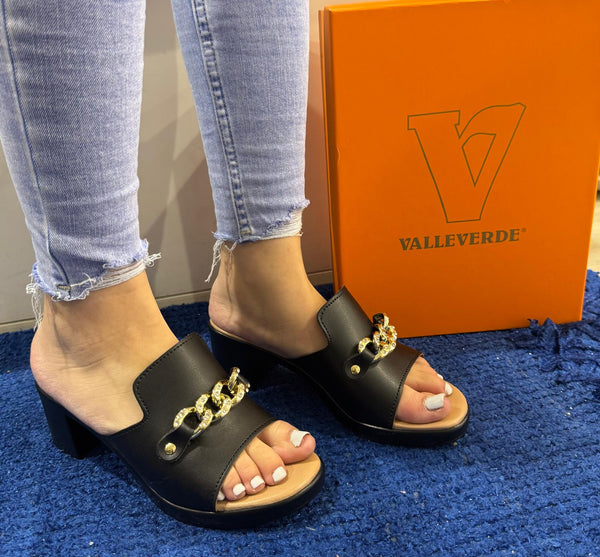 Scalzato donna valleverde nero 55450