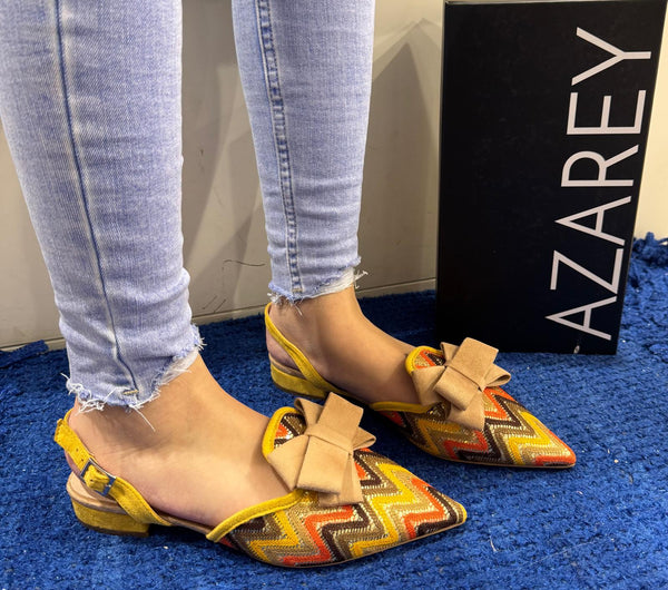 Sandalo basso donna azarey taupe 574j591