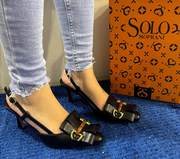 Décolleté donna solo soprani black solo51ch 304