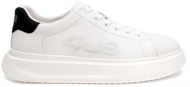 Sneakers uomo 4us pelle white 4US0051