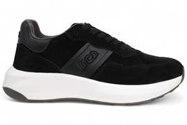 Sneakers uomo 4us camoscio black m. RIS001