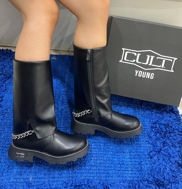 Stivale donna cult young black t-369