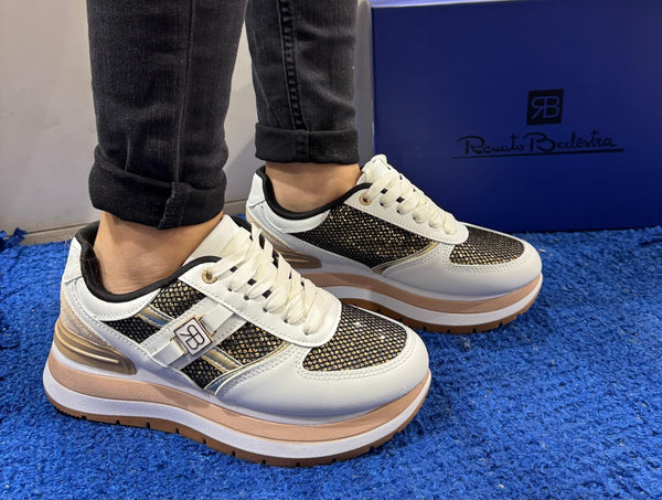 Sneakers donna renato balestra white zs18