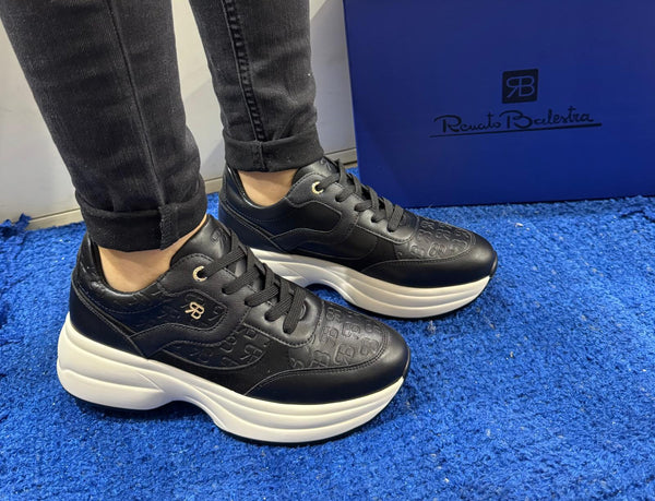 Sneakers donna renato balestra black rb3610