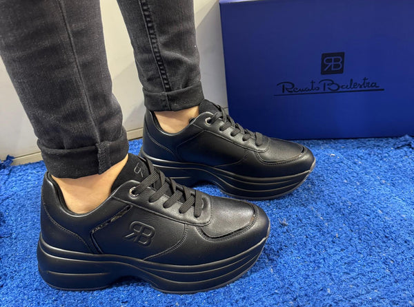 Sneakers donna renato balestra black rb3611