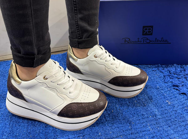 Sneakers donna renato balestra white rb3609