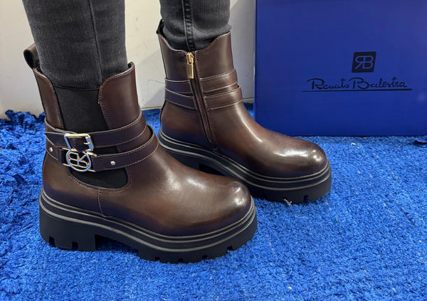 Tronchetto donna renato balestra brown rb3624