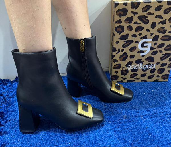 Tronchetto gold&gold nero gv106