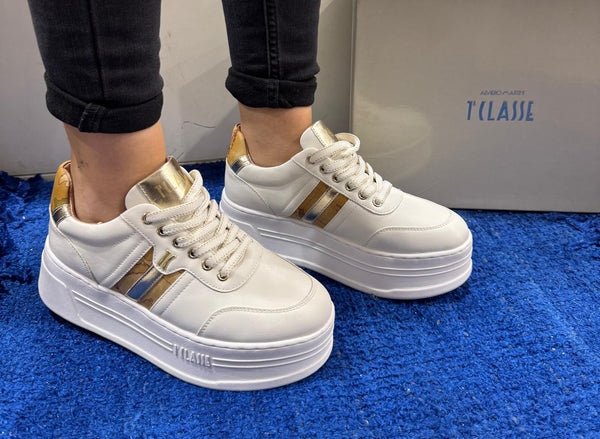 Sneakers donna geo elevate alviero martini 1ᴬ classe white 1208 300e