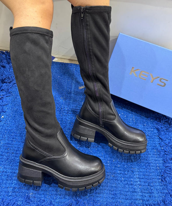 Stivale donna keys black k11701