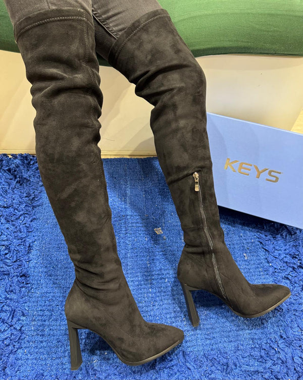 Stivale cuissard donna keys black k11581