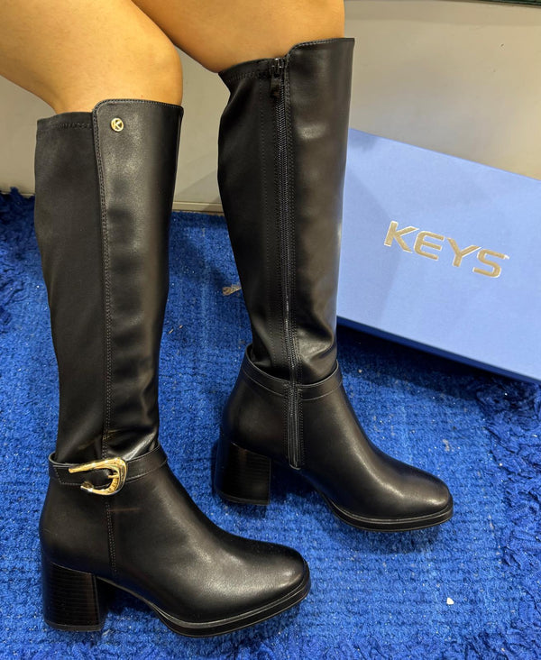 Stivale donna keys black k11592