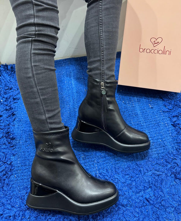 Tronchetto donna braccialini b51 black