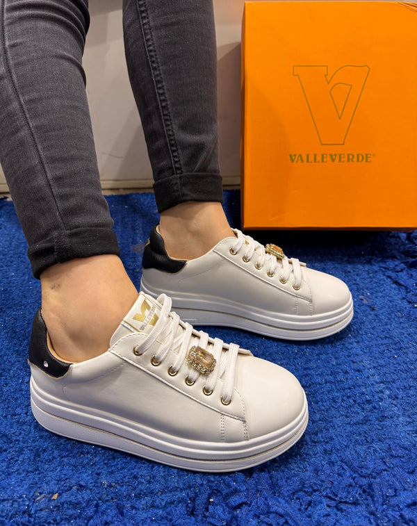Sneakers donna valleverde white 35491