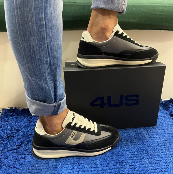 Sneakers uomo 4us black cy25w1366