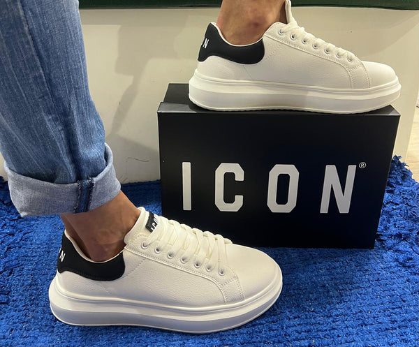 Sneakers uomo icon white ic60106su