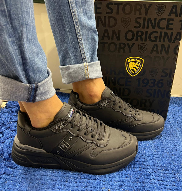 Sneakers uomo blauer black f5ray04/pul