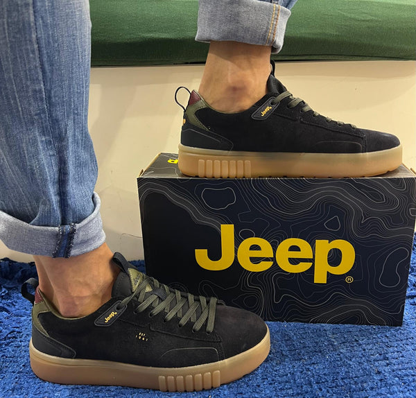 Sneakers uomo jeep navy rocks suede jm52090a