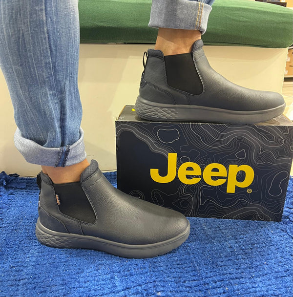 Stivaletto uomo jeep navy kobi chelsea jm52120a