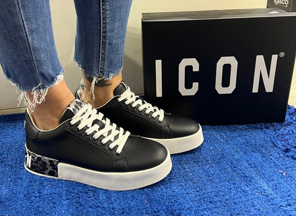 Sneakers donna icon black ic05204sd