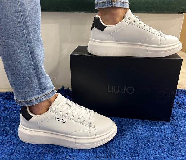 Sneakers uomo liu jo white/black big01
