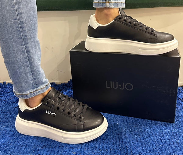 Sneakers uomo liu jo black/white big01