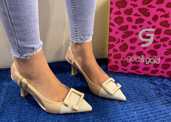 Décolleté donna gold&gold nude gp731