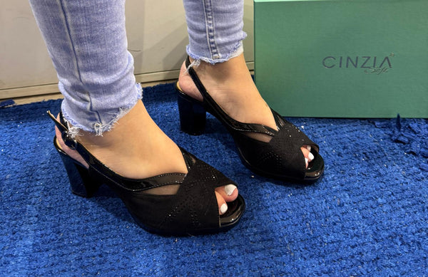 Décolleté donna cinzia soft black ci1042 001