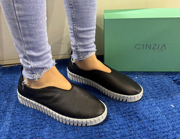 Slip-on donna cinzia soft pelle nero pq8245449c 002