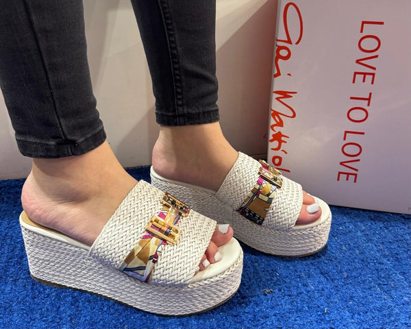 Scalzato donna love to love gai mattiolo bianco 1030