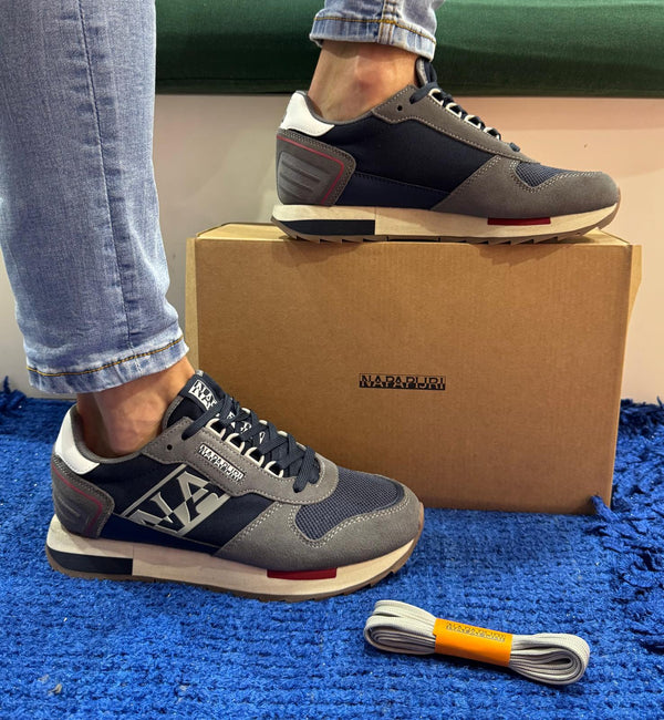 Sneakers uomo napapijri navy/grey s5virtus02/nys