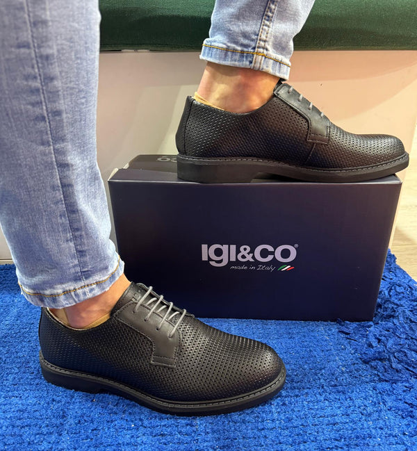 Inglesina uomo igi&co vitello black 7606100